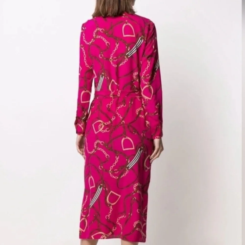 Ralph Lauren 100% silk pink dress - Picture 3 of 4